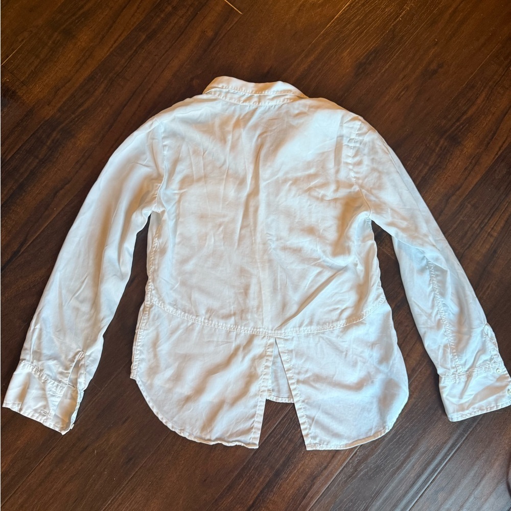 Abercrombie SZ XS White Button Up - Picture 2 of 5